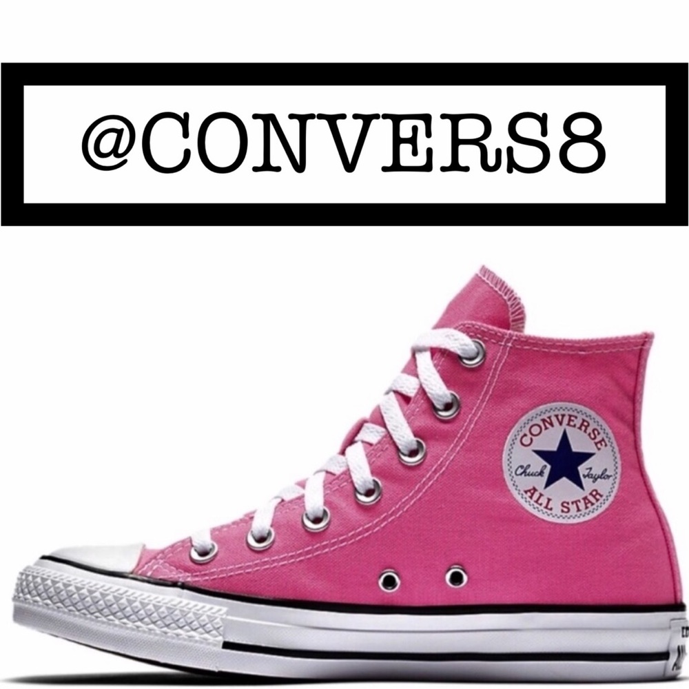 NWB 🤩 CONVERSE MENS ALLSTAR • PINK PAPER